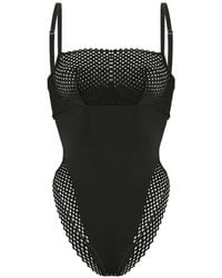 Wolford - Romantic Net Underwired Bodysuit - Lyst