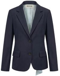 Monse - Single-Breasted Asymmetric Blazer - Lyst