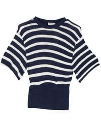 Jonathan Simkhai - Gestreifter Strickpullover - Lyst