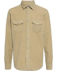 Tom Ford - Long-sleeve Corduroy Shirt - Lyst