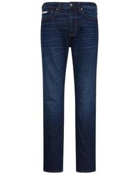 Calvin Klein - Whiskered Slim-Fit Jeans - Lyst