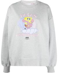 Gcds - Sweater Met Print - Lyst