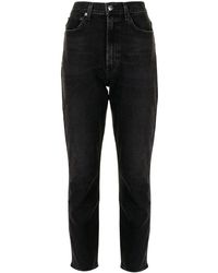 Agolde - High-rise Slim-fit Jeans - Lyst