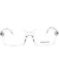 Michael Kors - Rectangular-Frame Glasses - Lyst