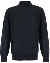 Kangra - Roll-Neck Merino Wool Sweater - Lyst