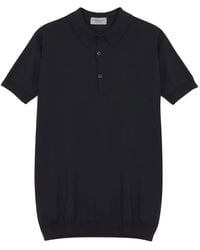 John Smedley - Adrian Cotton Polo Shirt - Lyst