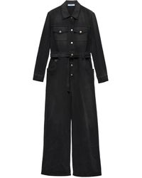 Prada - デニム ジャンプスーツ - Lyst