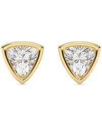 Diamond Essentials - Ohrringe Mit Diamanten Im Billionenschliff - Lyst