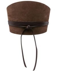 DEHANCHE - Undone Corset Suede Belt - Lyst