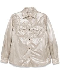 Herno - パデッド シャツジャケット - Lyst
