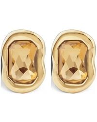 Givenchy - Orecchini Sculptural Crystal Con Cristalli - Lyst