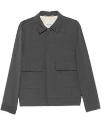 NEW YORK RESIDENT - Columbus Flap-Pocket Shirt Jacket - Lyst