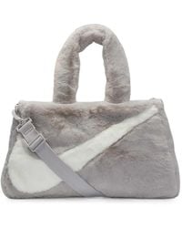 Nike - Faux-Fur Sports Tote Bag - Lyst