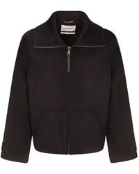 Amaranto - Zip-Up Collar Jacket - Lyst