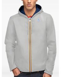 K-Way - Chaqueta con cremallera y capucha - Lyst