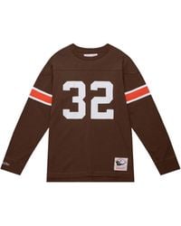 Mitchell & Ness - Nfl N&n "browns 1963 Jim Brown" ジャージ - Lyst