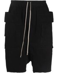 Rick Owens - Drawstring Multi-Pocket Shorts - Lyst