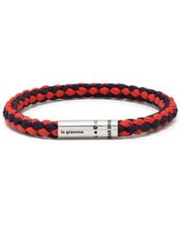 Le Gramme - X Orlebar Engraved-Logo Bracelet - Lyst