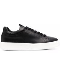 Giuliano Galiano - Road Low-top Leather Sneakers - Lyst