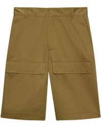 MSGM - Shorts Con Tasche Cargo - Lyst