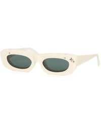 Pushbutton - X Ant Rectangle-Frame Sunglasses - Lyst