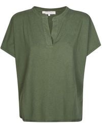 ABSOLUT CASHMERE - V-Neck Short-Sleeve Top - Lyst
