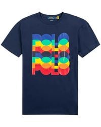 Polo Ralph Lauren - Newport Logo-Graphic T-Shirt - Lyst