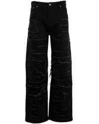 Who Decides War - Ultra Flare Windowed Jeans - Lyst