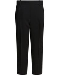 KHAITE - Pressed-Crease Trousers - Lyst
