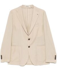Tagliatore - Single-Breasted Patch-Pocket Jacket - Lyst