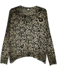 Avant Toi - Leopard-Print Sweater - Lyst