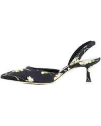 Manolo Blahnik - 50Mm Carolyne Floral Slingback Pumps - Lyst