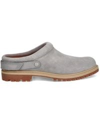 Timberland - Suede Slip-On Clog Shoes - Lyst