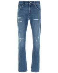PT Torino - Distressed-Effect Jeans - Lyst