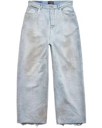 Balenciaga - Baggy Wide-leg Jeans - Lyst