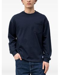 HUGO - Chest-Pocket Long-Sleeve T-Shirt - Lyst