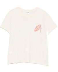 RE/DONE - Graphic-Print Short-Sleeve T-Shirt - Lyst