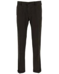 Incotex - Slim-Fit Turned-Up Trousers - Lyst