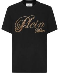 Philipp Plein - Round Neck T-Shirt Stones - Lyst