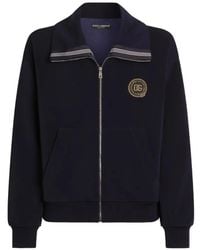 Dolce & Gabbana - Jersey Sweatshirt With Patch - Lyst