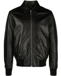 Givenchy - Reversible Leather Bomber Jacket - Lyst