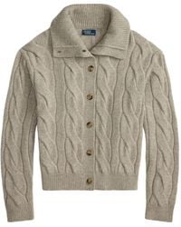 Polo Ralph Lauren - Cardigan A Collo Alto - Lyst