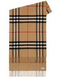 Burberry - Pashmina reversible a cuadros - Lyst