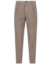 Incotex - Pleated Straight-Leg Trousers - Lyst