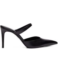 Stuart Weitzman - Stuart Power Pointed-Toe Mules - Lyst