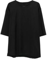 Hamza - Frayed-Hem T-Shirt - Lyst