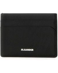 Jil Sander - Leather Card Holder - Lyst