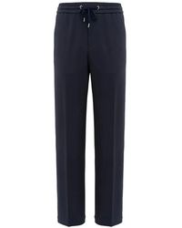 Peserico - Elasticated-Waistband Track Pants - Lyst