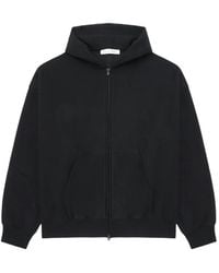 Fear Of God - Essentials Logo-Print Zip-Up Hoodie - Lyst