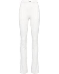 Off-White c/o Virgil Abloh - Sleek Split Flared leggings - Lyst